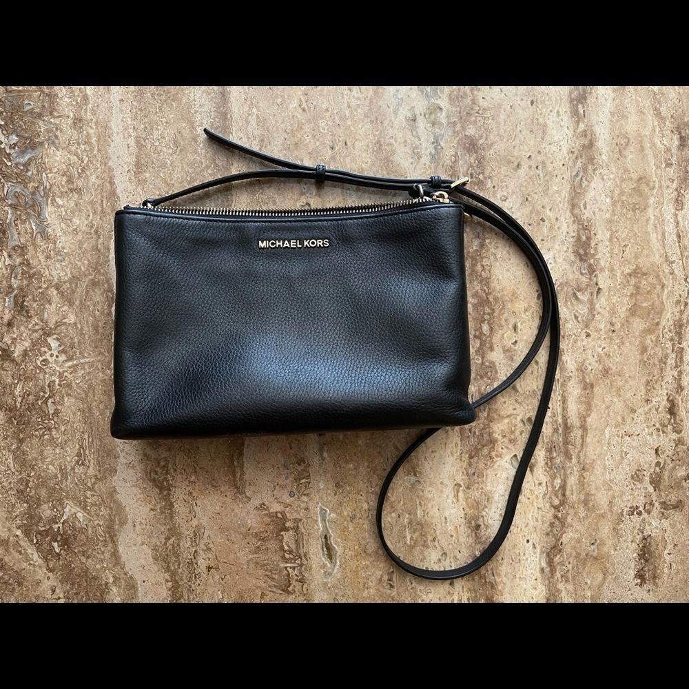 Black Michael Kors Cross Body Bag